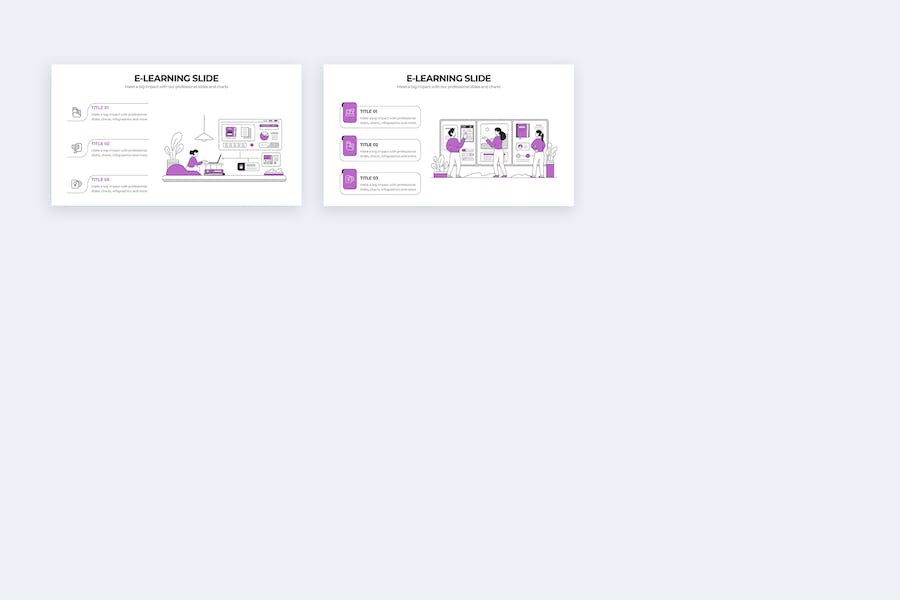 在线教育电子学习平台Keynote模板 - 顶尖PPT
