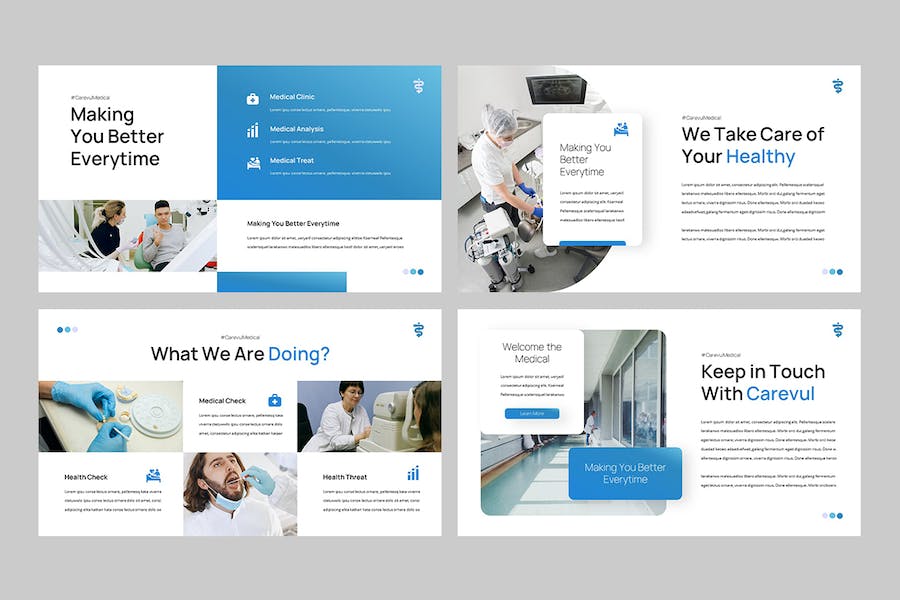 现代医学护理教学课程方案PPT模板 - 顶尖PPT