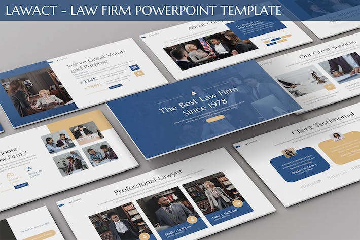 法律律师事务所机构宣传展示国外PPT模板 - 顶尖PPT