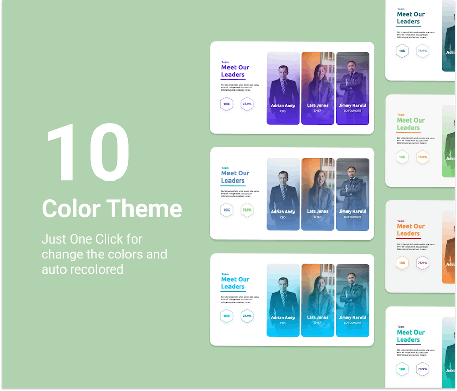 创业公司介绍展示PPT模板 - 顶尖PPT