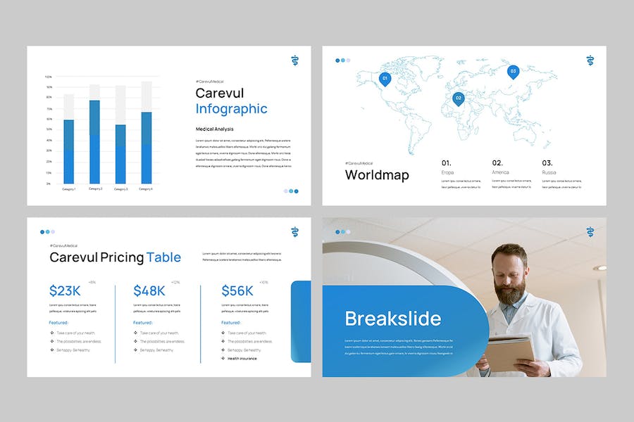 现代医学护理教学课程方案PPT模板 - 顶尖PPT