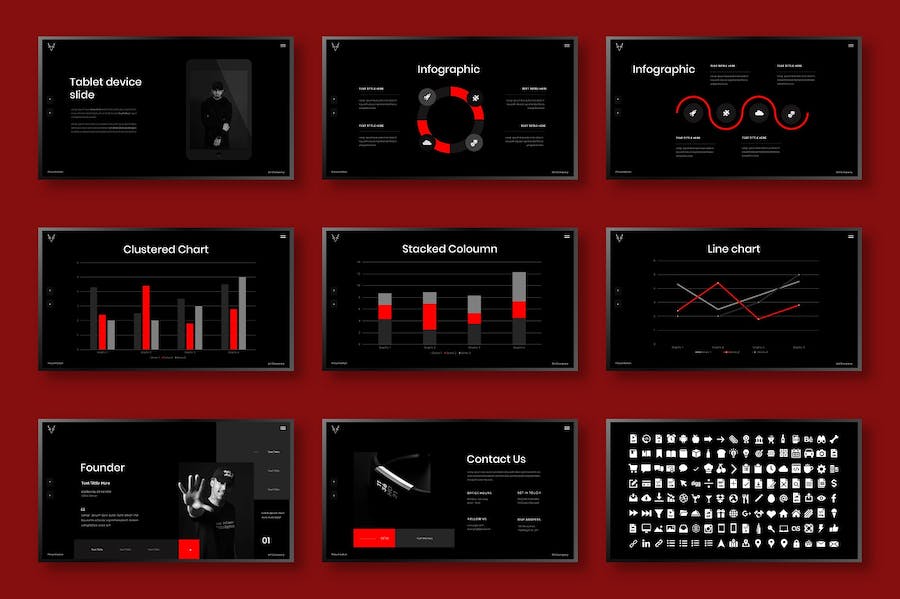 商务品牌宣传营销推介PPT模板 - 顶尖PPT