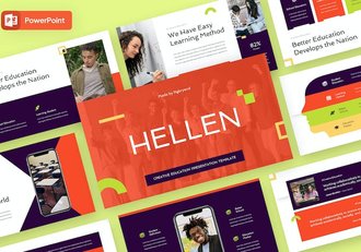 教育培训教学课程内容设计PPT模板 - 顶尖PPT