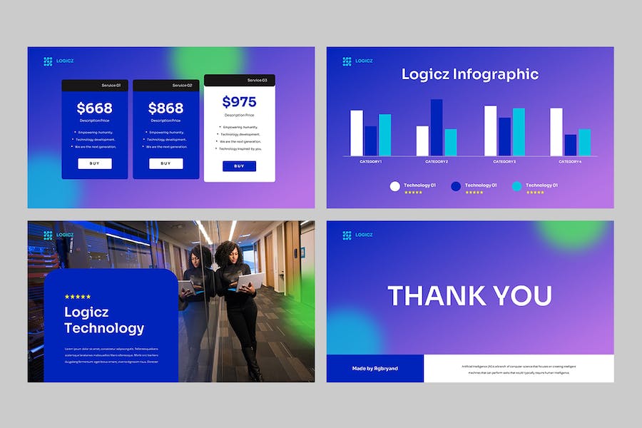 技术开发应用工程方案展示PPT模板 - 顶尖PPT