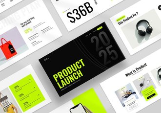 KPI/产品发布keynote模板 - 顶尖PPT