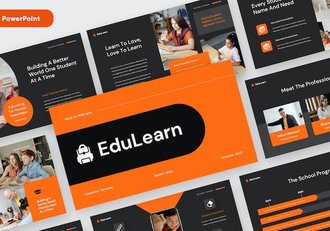 教育课程教学培训设计PPT模板 - 顶尖PPT