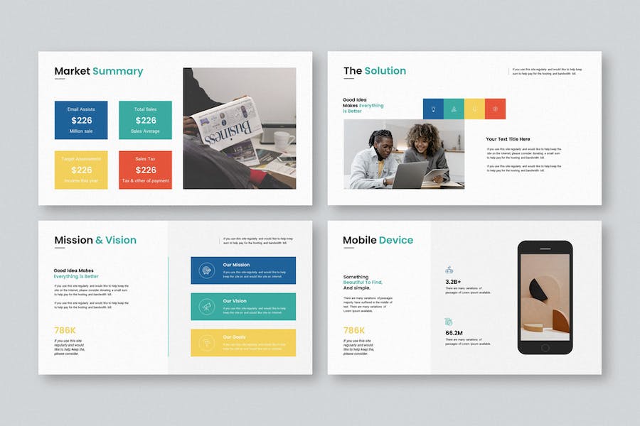 业务展示演示文稿Keynote模板 - 顶尖PPT