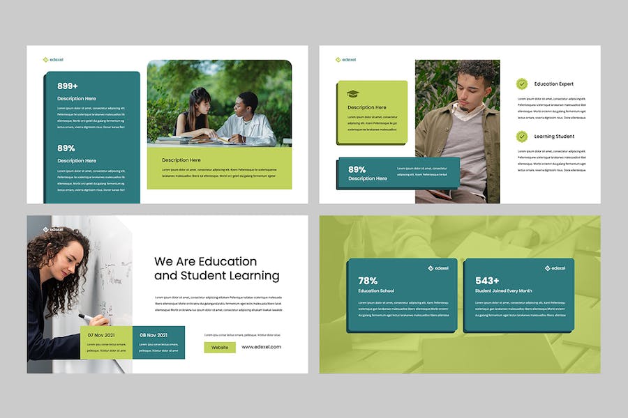 教育行业教学成果展示PPT模板 - 顶尖PPT