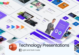人工智能科技产品推广营销PPT模板 - 顶尖PPT