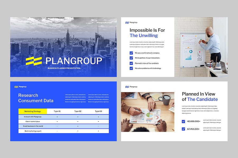 商业计划书项目策划融资演讲PPT模板 - 顶尖PPT
