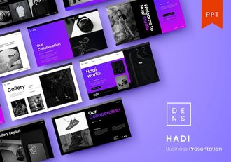 创意商务企业营销展示PPT模板 - 顶尖PPT