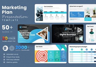 营销计划推广方案PPT模板 - 顶尖PPT