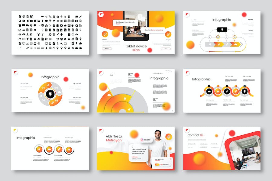 高端设计国外商务通用keynote模板 - 顶尖PPT