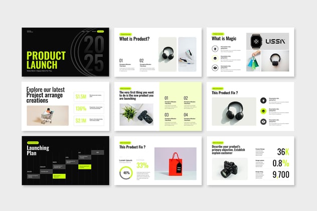 KPI/产品发布keynote模板 - 顶尖PPT