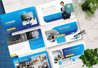 公司企业团队人员介绍会议合作keynote模板 - 顶尖PPT