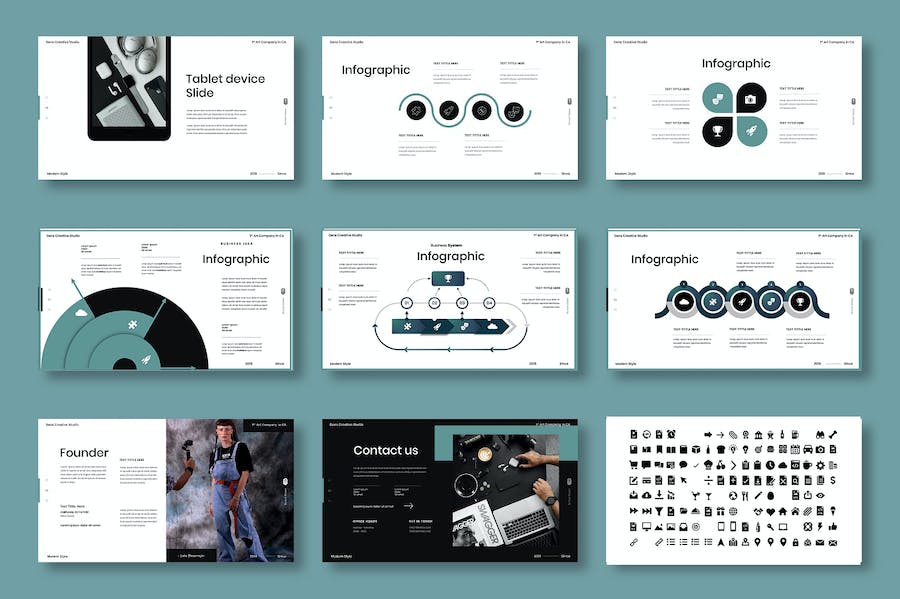 商务战略规划方案演讲Keynote模板 - 顶尖PPT