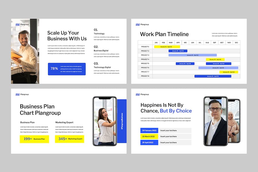 商业计划书项目策划融资演讲PPT模板 - 顶尖PPT