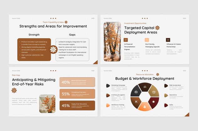 高端增长战略图表演示PPT模板 - 顶尖PPT