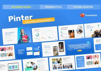 教育培训课程教学PPT模板 - 顶尖PPT