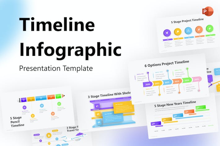 时间轴步骤图流程图ppt图形模板 - 顶尖PPT