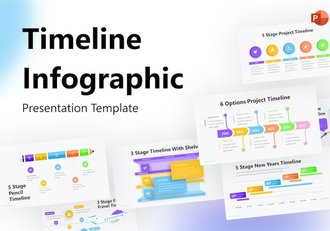 时间轴步骤图流程图ppt图形模板 - 顶尖PPT