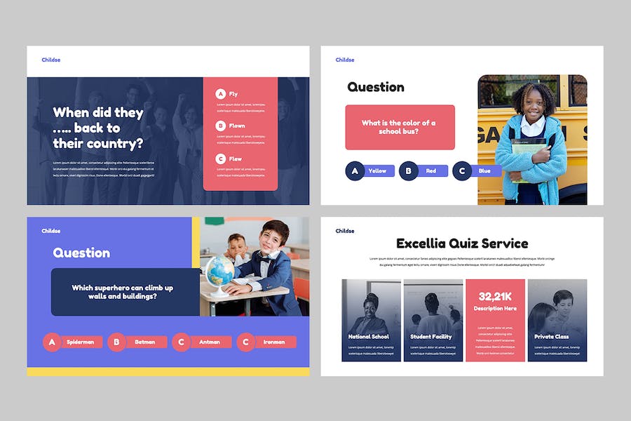 儿童教育培训机构学校keynote模板 - 顶尖PPT