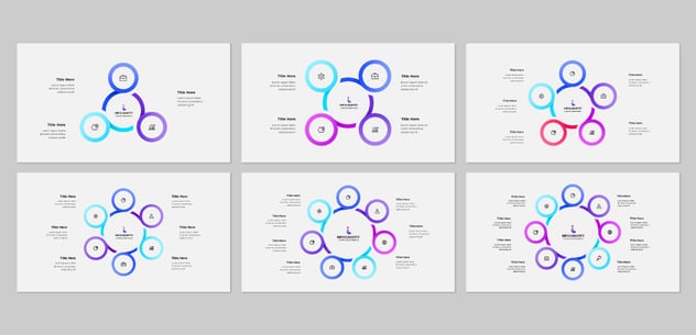 动画PowerPoint周期信息图形模板 - 顶尖PPT