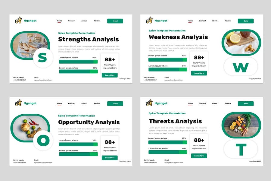 草本香料产品推介品牌讲述宣传方案Keynote模板 - 顶尖PPT