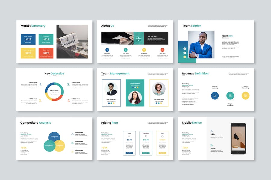 业务展示演示文稿Keynote模板 - 顶尖PPT