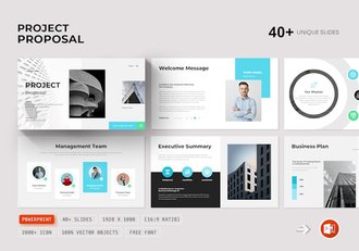 项目提案方案策划PPT模板 - 顶尖PPT