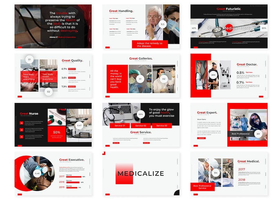 医学科普教育讲座Keynote模板 - 顶尖PPT