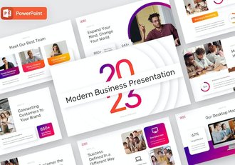 商务业务现代创意营销PPT模板 - 顶尖PPT