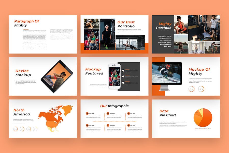 体育运动训练课程推广PPT模板 - 顶尖PPT