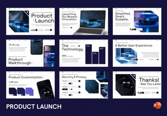 新产品发布会营销宣传方案PPT模板 Retry - 顶尖PPT