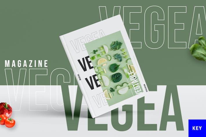 农业蔬菜产品推广品牌宣传Keynote模板 - 顶尖PPT