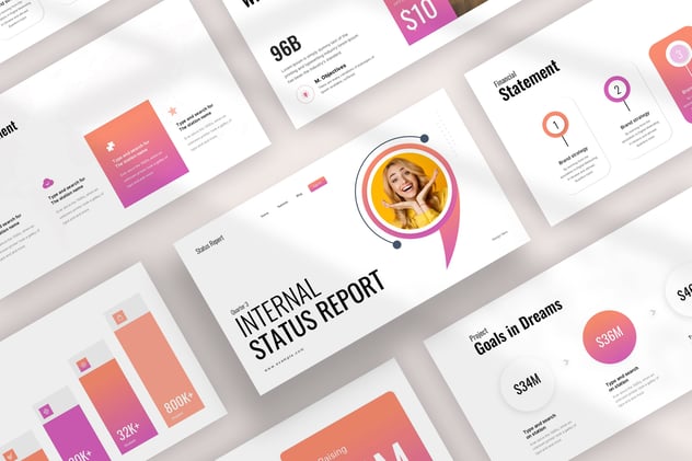 公司内部项目报告keynote模板 - 顶尖PPT