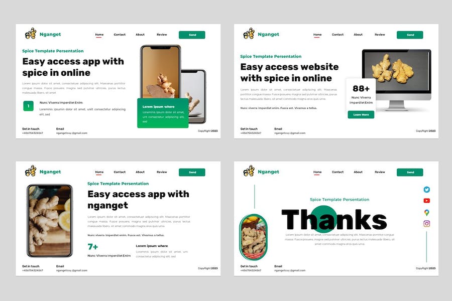草本香料产品推介品牌讲述宣传方案Keynote模板 - 顶尖PPT