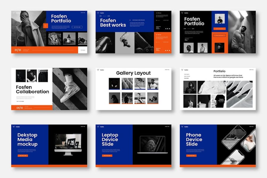 商业项目介绍推介Keynote模板 - 顶尖PPT