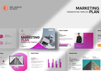 营销计划方案策略推广市场分析PPT模板 - 顶尖PPT