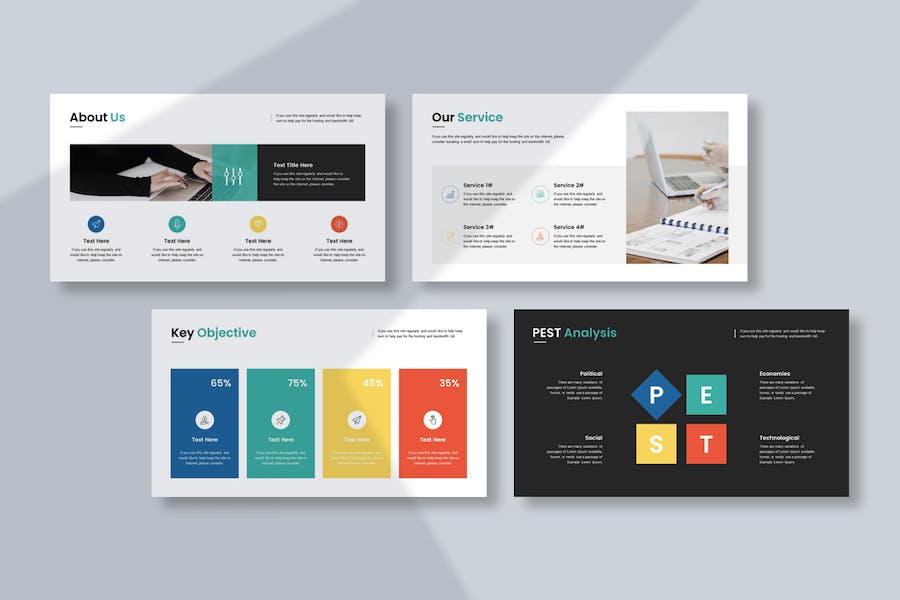 业务展示演示文稿Keynote模板 - 顶尖PPT