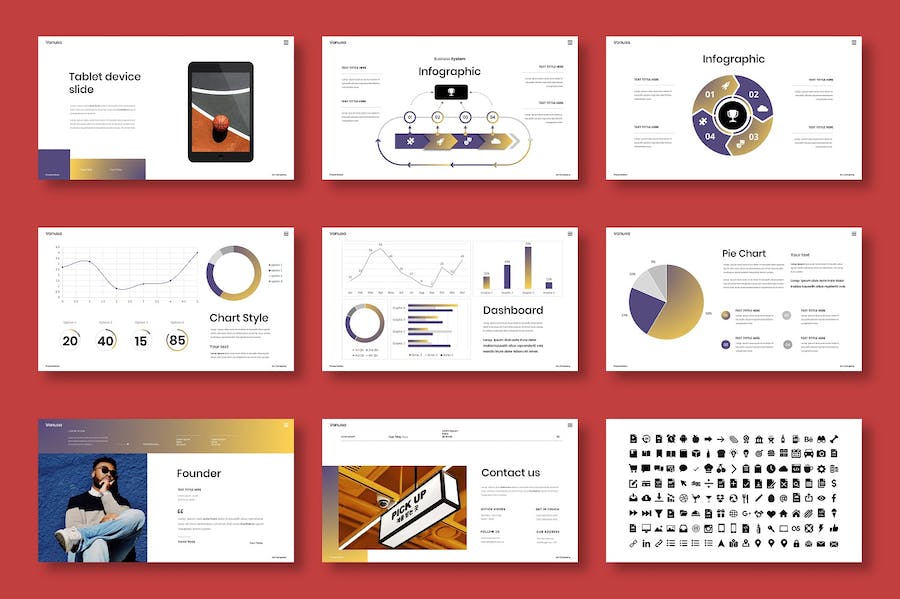 品牌宣传展示营销策划商务keynote模板 - 顶尖PPT