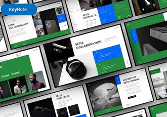 商务团队管理协作方案Keynote模板 - 顶尖PPT