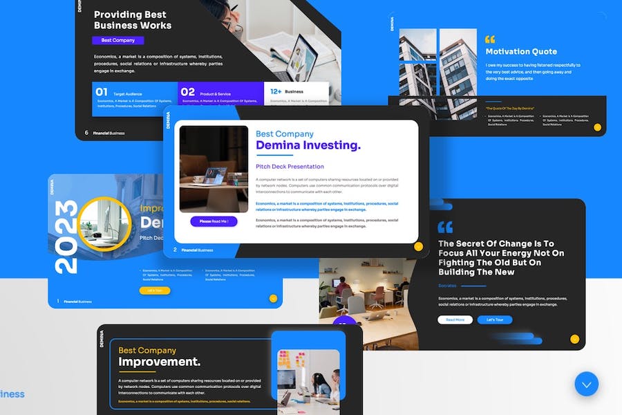 融资建议讲述展示方案Keynote模板 - 顶尖PPT