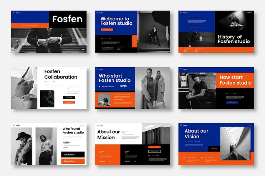 商业项目介绍推介Keynote模板 - 顶尖PPT