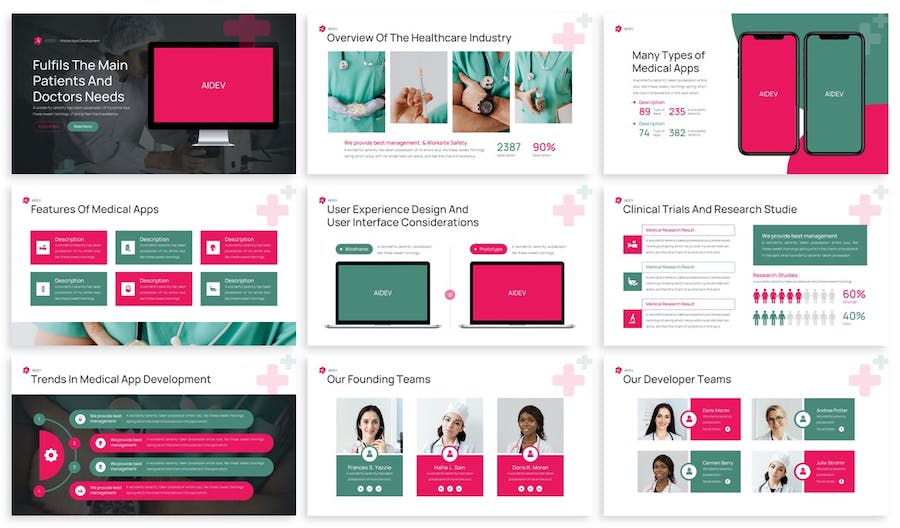 手机app移动应用开发推广展示keynote - 顶尖PPT