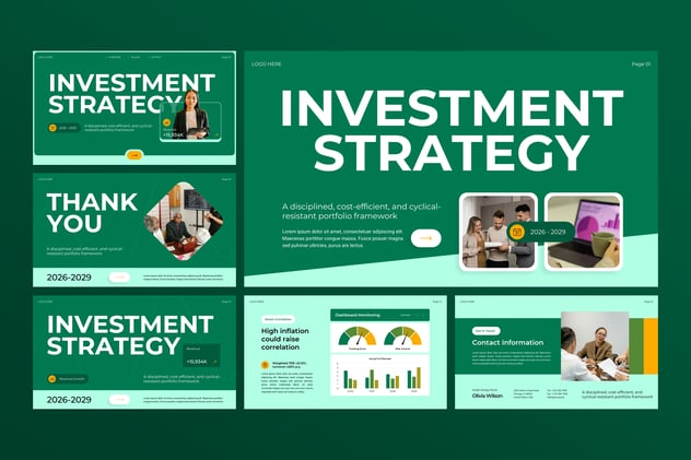 投资理财策略规划方案PPT模板 - 顶尖PPT