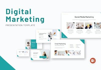 数字营销策略推广方案执行PPT模板 - 顶尖PPT