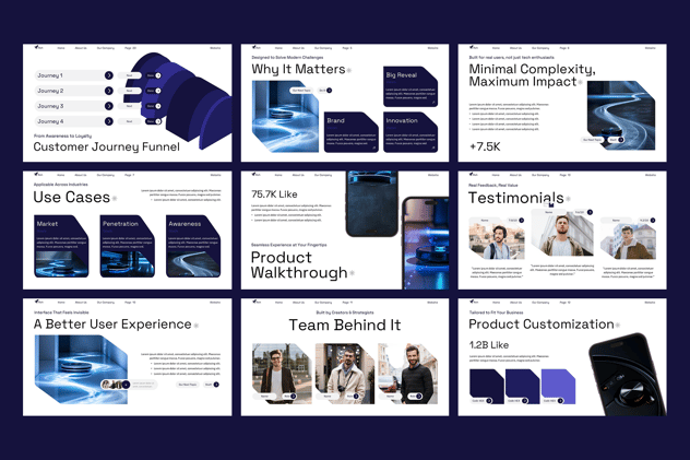 新产品发布会营销宣传方案PPT模板 Retry - 顶尖PPT