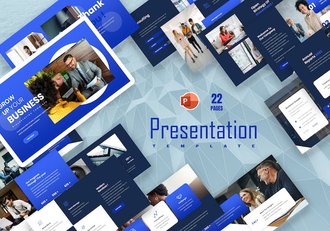 商务团队合作简介PPT模板 - 顶尖PPT