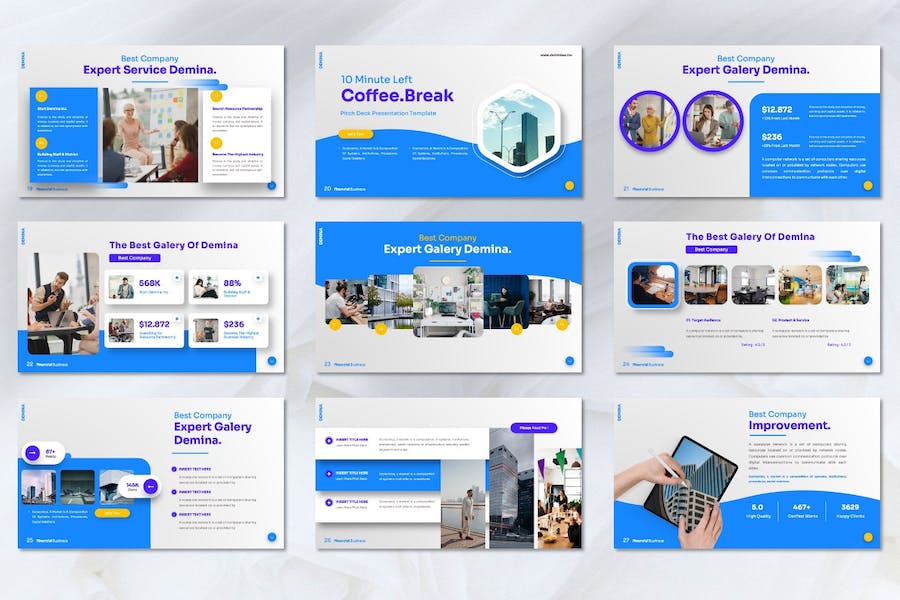 融资建议讲述展示方案Keynote模板 - 顶尖PPT